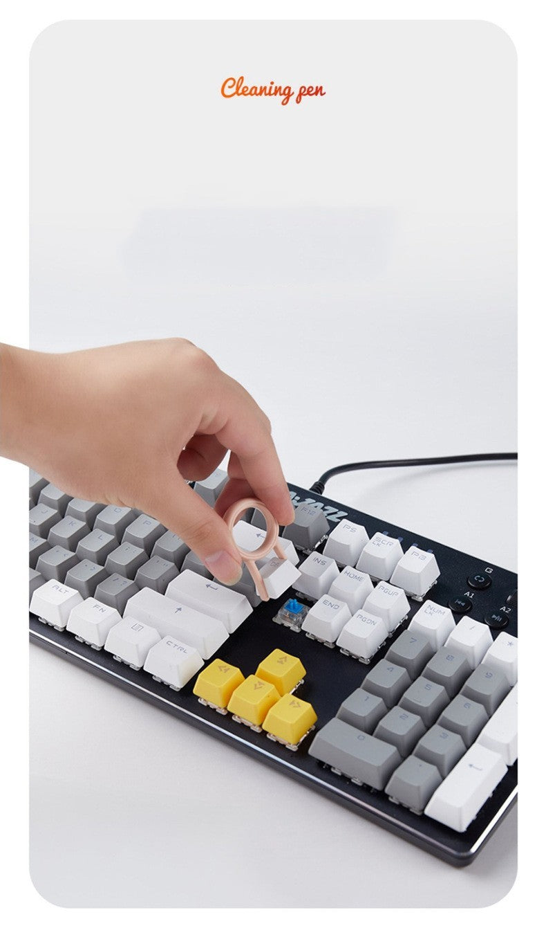 Portable 7-in-1 Multifunctional Electronics Cleaning Kit – Keyboard, Headset, Phone & Computer Tools